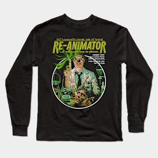 Reanimator, re-animator, herbert west Long Sleeve T-Shirt